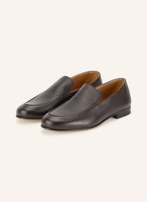 Leather loafers